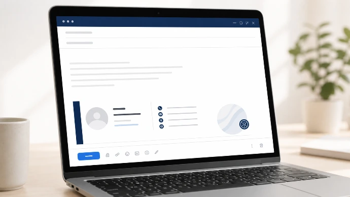 signature de mail professionnel